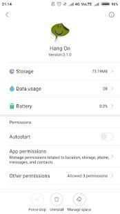 Hang On - messenger app screenshot 8
