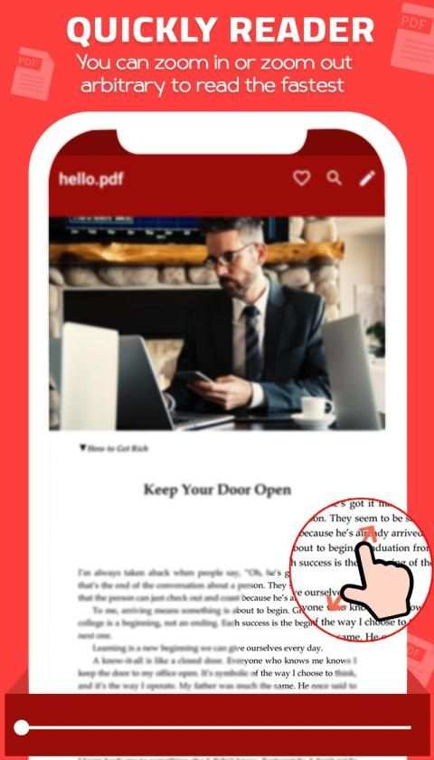 PDF Reader for Android: PDF Viewer 2020 स्क्रीनशॉट 4