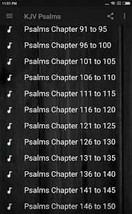 KING JAMES BIBLE (KJV): PSALMS AUDIO screenshot 6