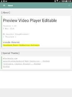 Preview Video Player Editable screenshot 4