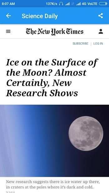 Science Daily screenshot 1