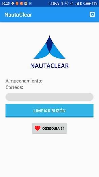 NautaClear screenshot 1