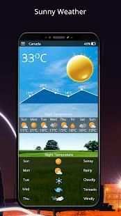 Weather & Clock Widget स्क्रीनशॉट 4