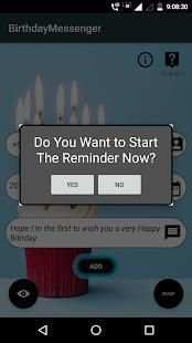 Birthday Messenger screenshot 3