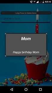 Birthday Messenger screenshot 1