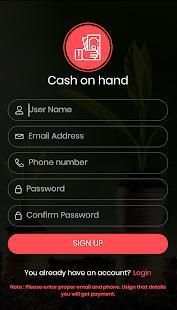 Cash On Hand screenshot 4