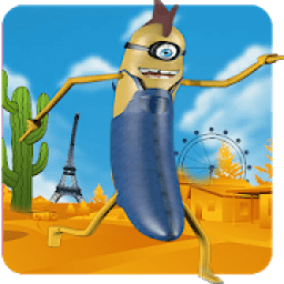 Banana subway Rush 3D : Minion Epic Run icon