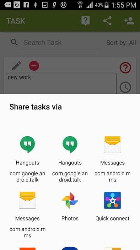 TASK screenshot 2