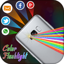 ikon Color Flashlight on Call &amp; SMS - Torch Flash Alert