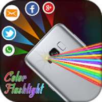 Color Flashlight on Call & SMS - Torch Flash Alert