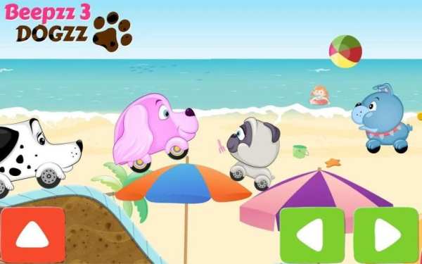 Car Racing game for Kids - Beepzz Dogs * स्क्रीनशॉट 5