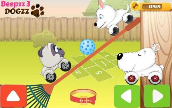 Car Racing game for Kids - Beepzz Dogs * स्क्रीनशॉट 4