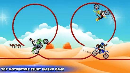 Top Motorcycle Stunt Racing screenshot 1
