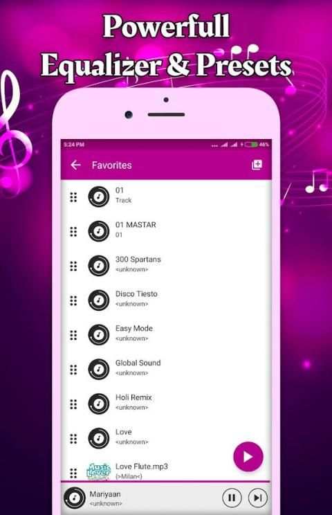 Music Player - MP3 Player स्क्रीनशॉट 2