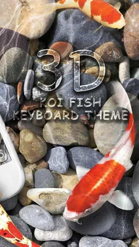 Tema Keyboard Ikan Koi screenshot 2
