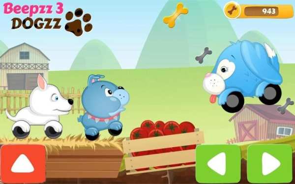 Car Racing game for Kids - Beepzz Dogs * स्क्रीनशॉट 2
