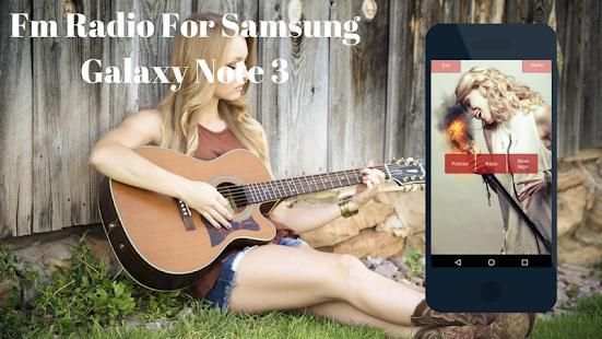 Fm Radio For Samsung Galaxy Note 3 screenshot 1