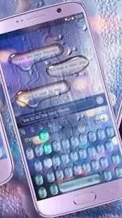 Raindrops Hazy Keyboard screenshot 2