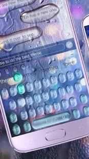 Raindrops Hazy Keyboard screenshot 3