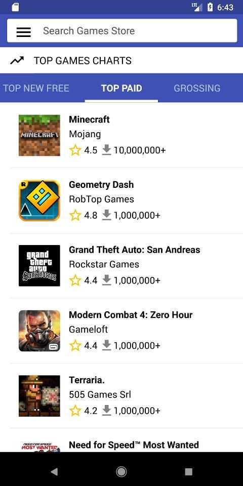 Games Store App Market स्क्रीनशॉट 1