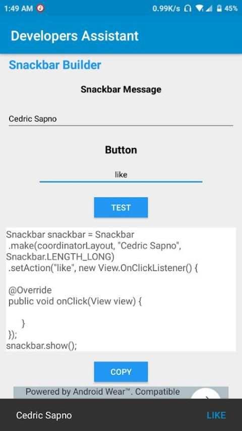 Developers Assistant screenshot 3