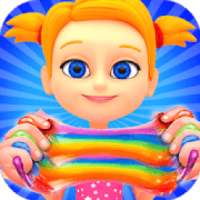 Crazy Slime Maker: A Free Fun Fluffy Squishy Game logo