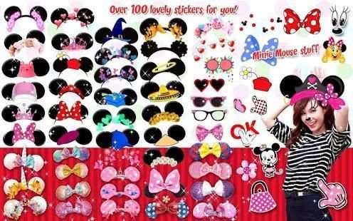 Minni Mouse Camera - Minie Mouse Photo Stickers screenshot 2
