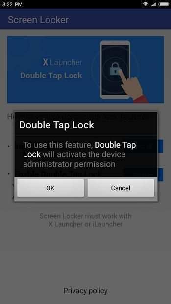 Fast Screen Locker : a plugin for X Launcher स्क्रीनशॉट 2