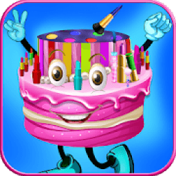 Makeup Box Cake Game icon