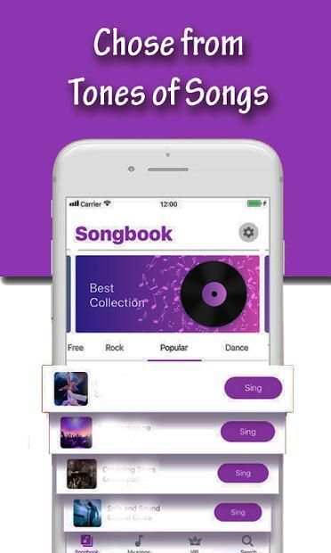 Karaoke Starmaker screenshot 1