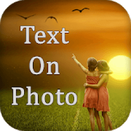 ikon Text on Photo - Image