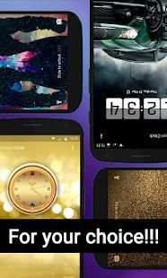 Lock Screen Clock - time screen lock & video alarm screenshot 7