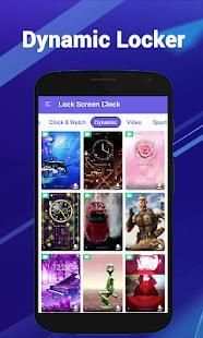 Lock Screen Clock - time screen lock & video alarm screenshot 3