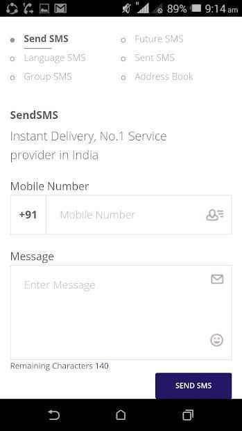Way2sms - Send Free Sms To Any Number screenshot 3