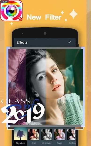 Pengeditan foto, filter, efek, baru screenshot 3