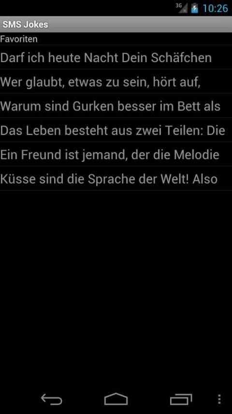 SMS Jokes screenshot 2