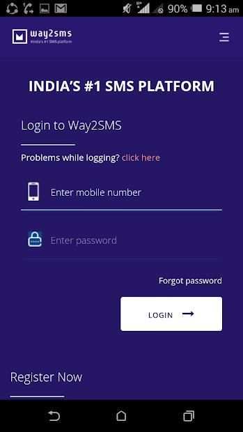 Way2sms - Send Free Sms To Any Number screenshot 4