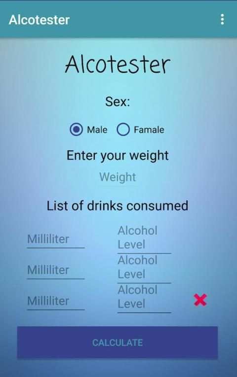 Alkotester screenshot 2