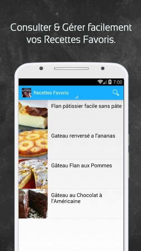 Recettes Gateaux screenshot 1