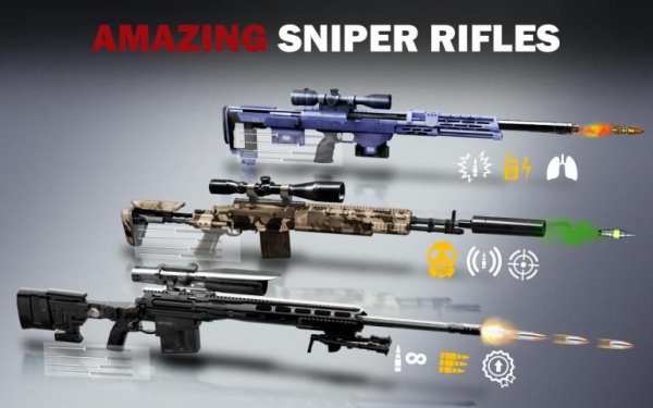 Contract Sniper Assassin 3D: Gun Shooting Games स्क्रीनशॉट 4