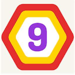 UP 9 - Hexa Puzzle! Merge Numbers to get 9