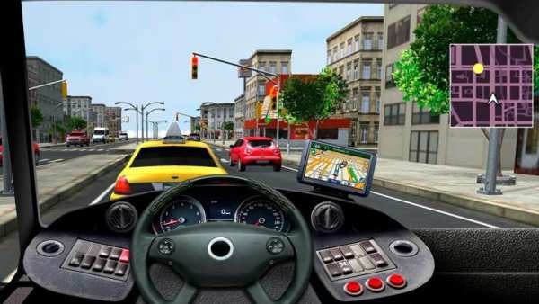 City Bus Driving Enjoy screenshot 1