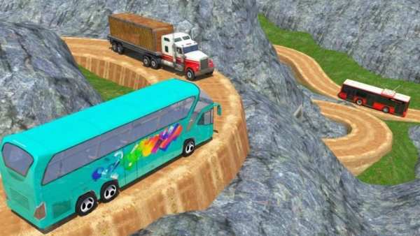 Bus Racing - Offroad 2018 screenshot 2