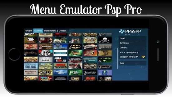 Emulator PSP 2019 Pro Games 5 تصوير الشاشة