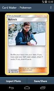 Card Maker︰Pokemon screenshot 2