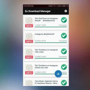 Ex Download Manager screenshot 2