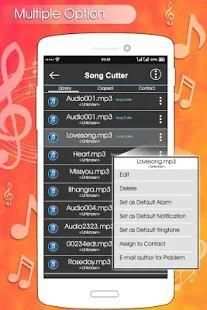 Song Cutter : Audio Video Cutter screenshot 1