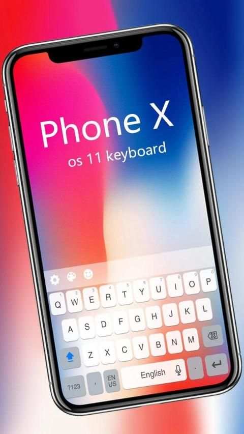 Keyboard for Phone X स्क्रीनशॉट 3