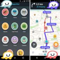 Mini GPS Maps Traffic Alerts & Live Navigation tip logo