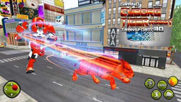Us Tiger Robot Transform Attack 2019 screenshot 1